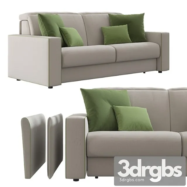 Barbados Lecomfort Sofa 3D Model Free