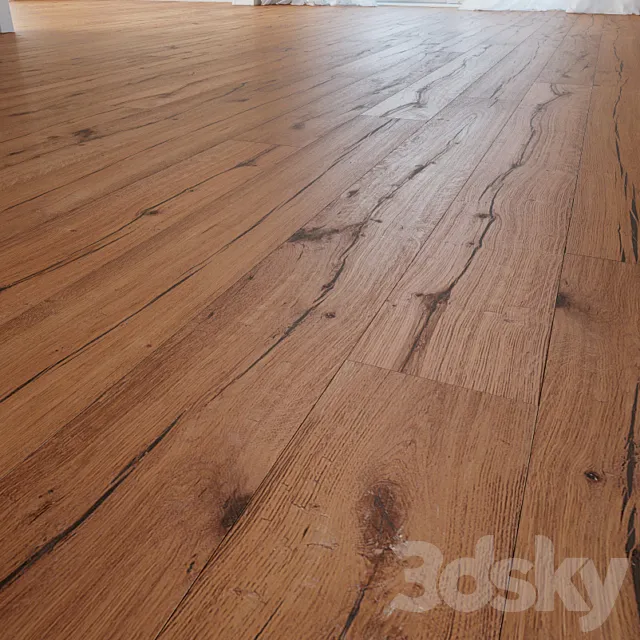 Barbados Wooden Oak Floor 3DModel
