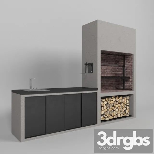 Barbecue 3D Model Download