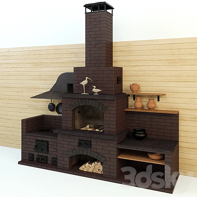 Barbecue 3DModel
