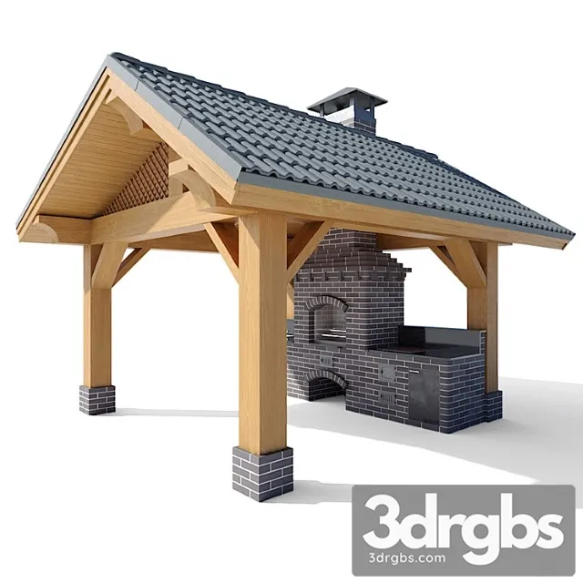 Barbecue 4 1 3D Model Free