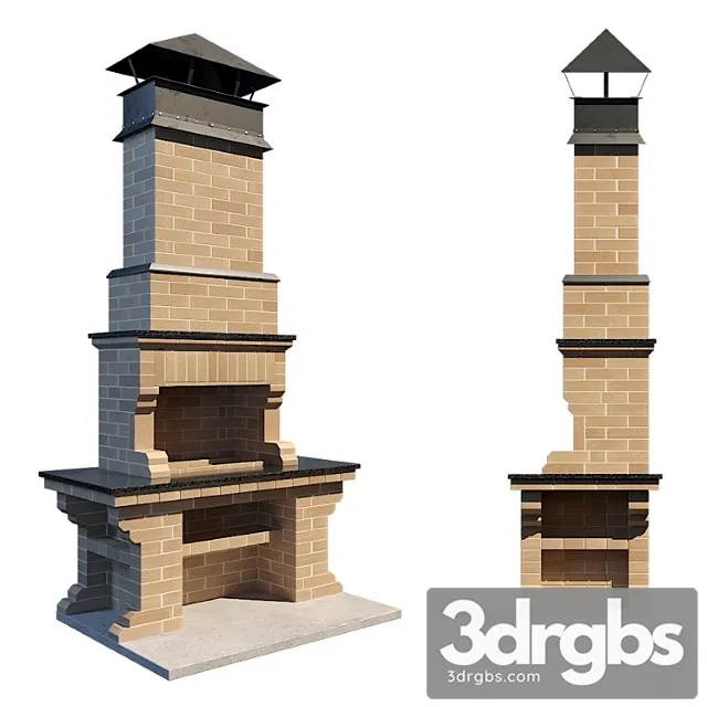 Barbecue 42 3D Model Free