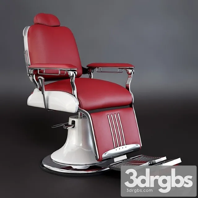 Barber Chair 1 3D Model Free