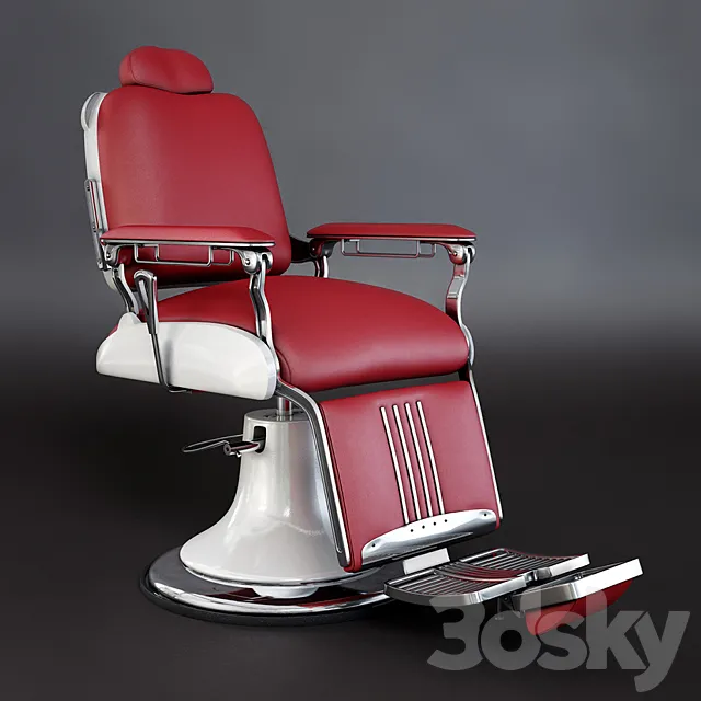 barber chair 3D Model