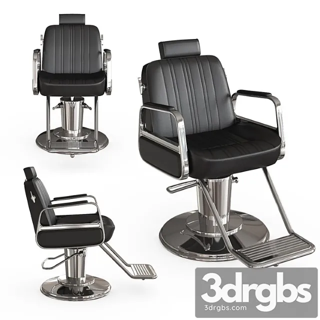 Barber chair cadilla 3D Model Free