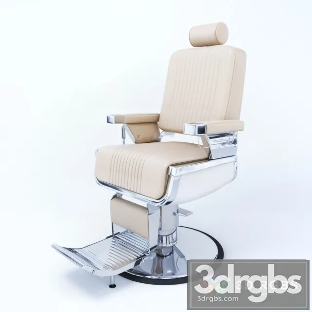 Barber Chair Constantine 3D Model Free