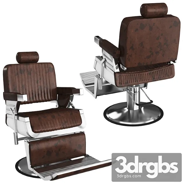 Barber Shop Chair 3D Model Free