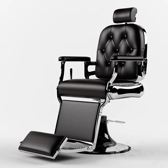 barbershop chair 3D Model