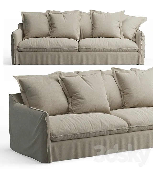 Barcelone maison du monde 3D Model