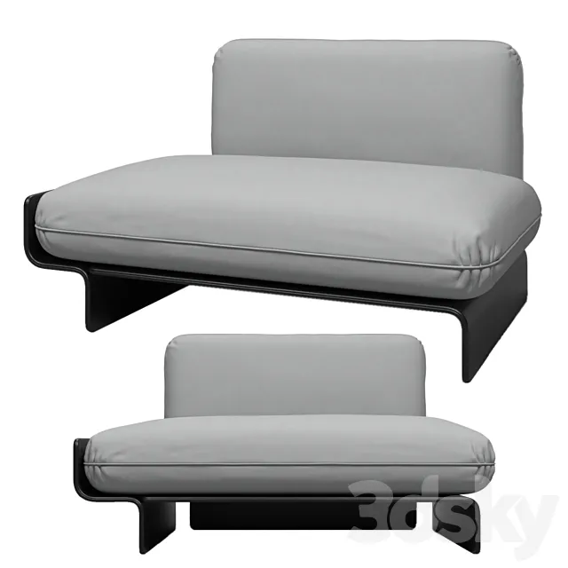 Bardot armchair 3DModel