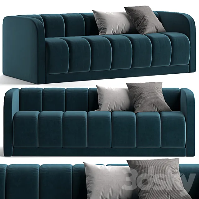 Bardot Sofa West Elm 3DModel