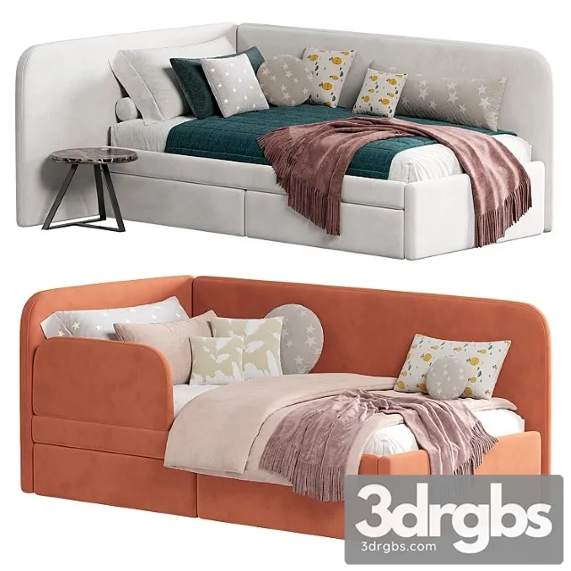 Bari Ii Bed 3D Model Free