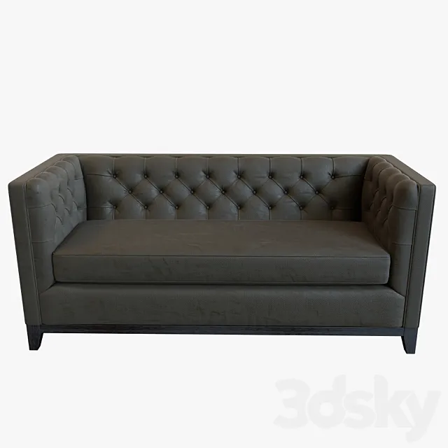 BARKER SOFA 3D Model