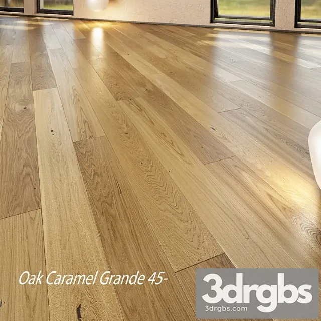 Barlinek Floorboard Pure Line Oak Caramel Grande 3D Model Free