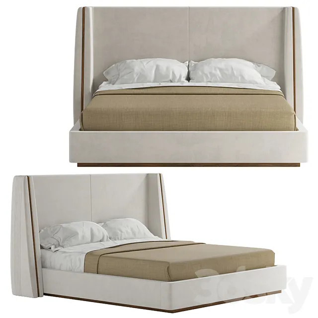 Barlow Bed Mezzo Collection 3DModel