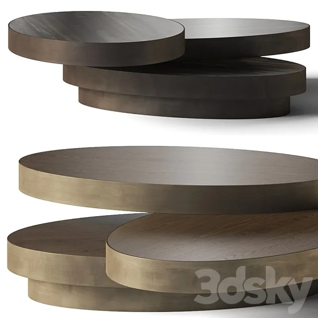 Barn In The City Chloe Coffee Table 3D Model