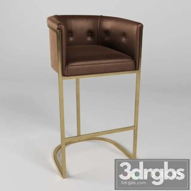 Barni Stul Kalvin Chair 3D Model Free