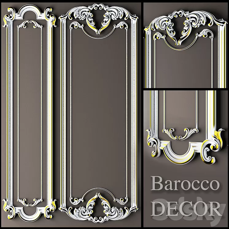 Barocco Decor2 3D Model