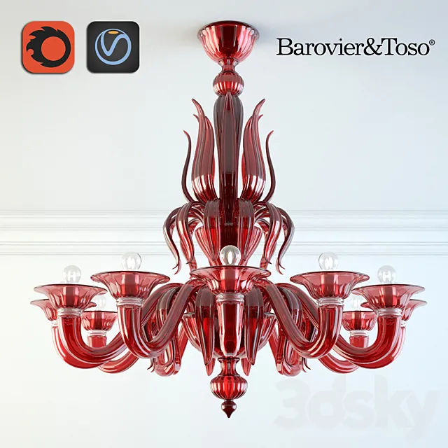 Barovier & Toso Fauve 3D Model