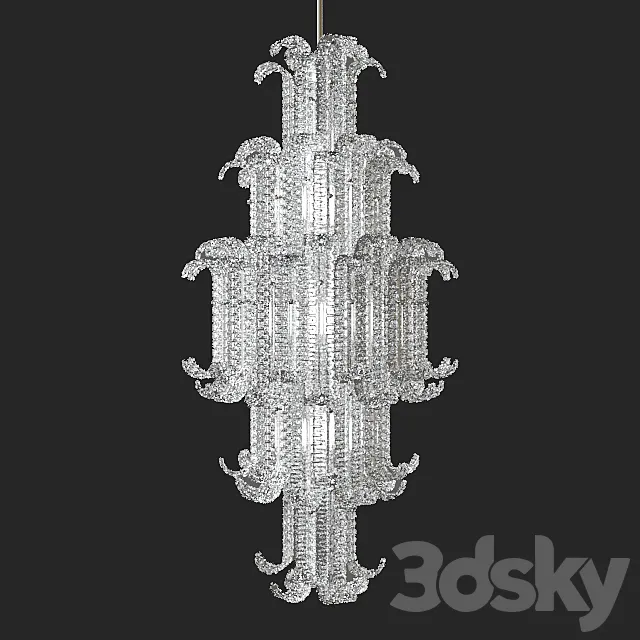 Barovier & Toso New Felci 7243 3D Model