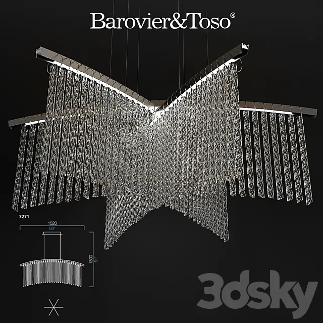 Barovier & toso Palmyra 3D Model
