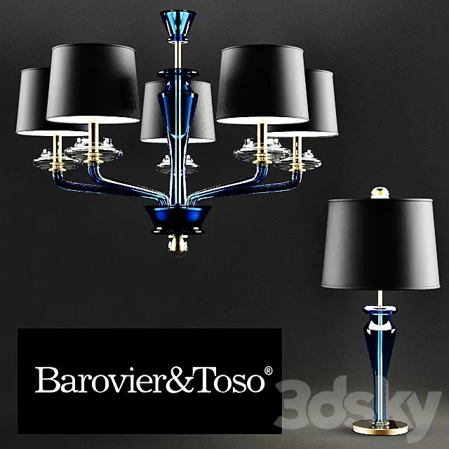 Barovier&Toso _ Saint Germain 3D Model