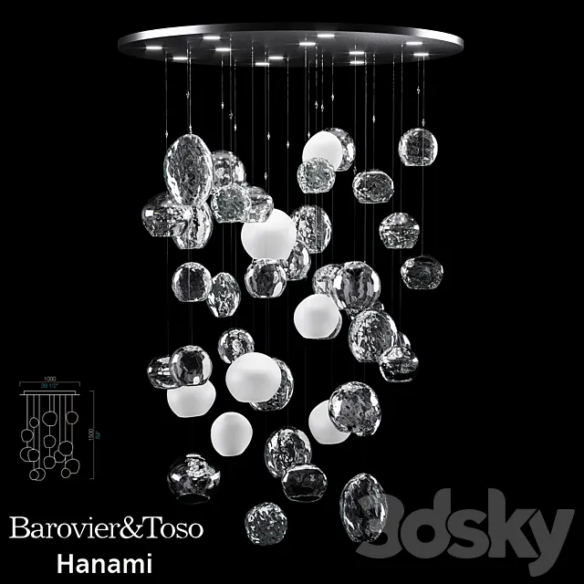 Barovier&Toso Hanami 3D Model