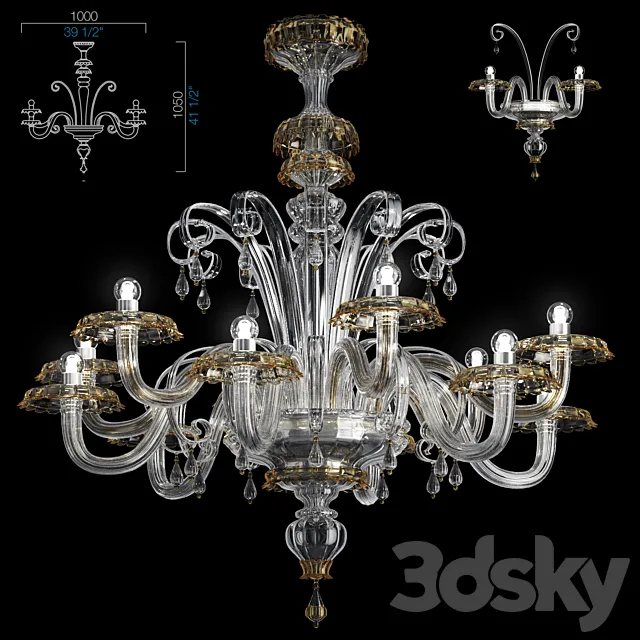 Barovier&Toso Rabat 3D Model