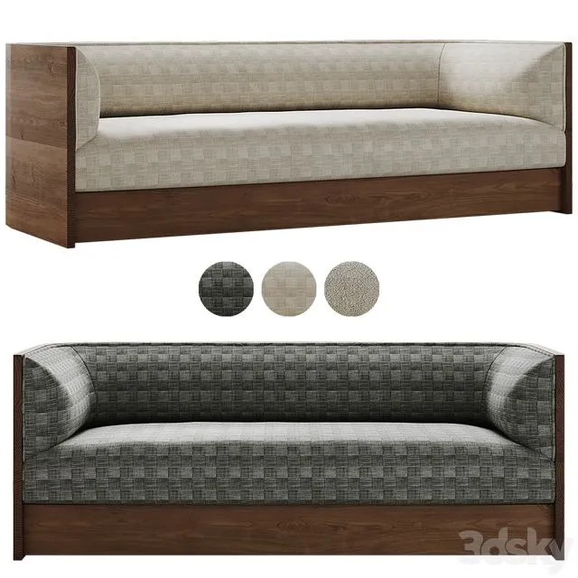 Barrel Lounge by Mr and Mrs White 3D Model