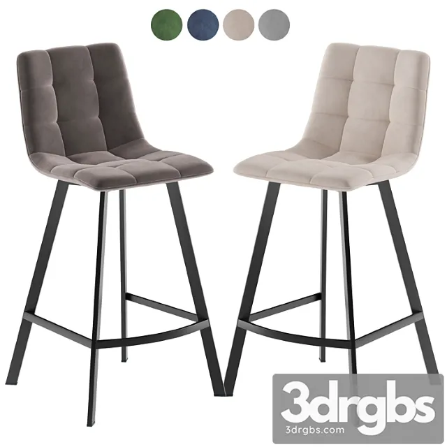 Barstool Chilli 3D Model Free