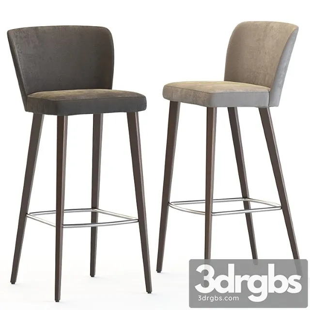 Barstool eva 2 3D Model Free