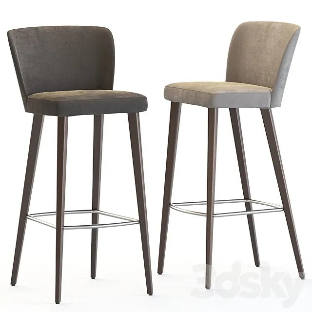 Barstool Eva 3D Model