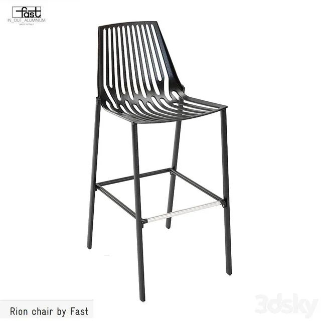 Barstool Fast Rion barstool 3D Model
