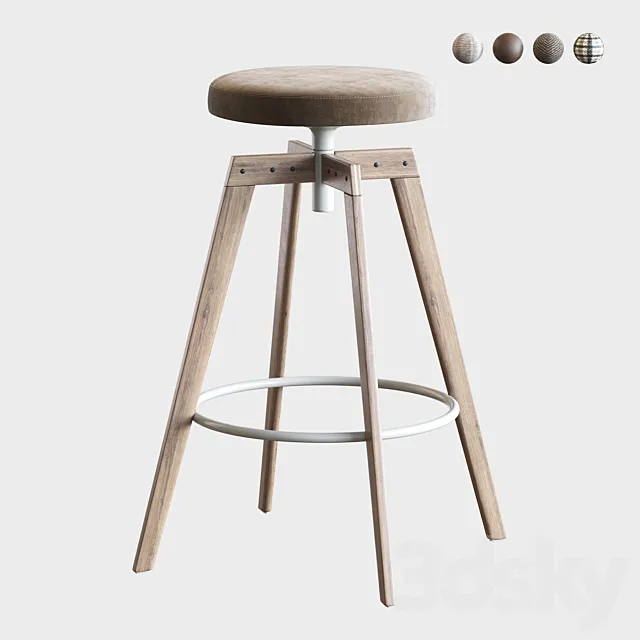 Barstool MDF Italia 3DModel