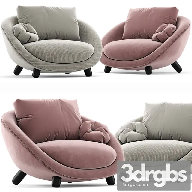 Bart Love Moooi Sofa 3D Model Free