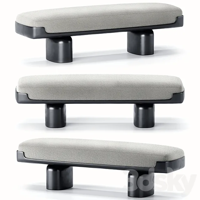 Barth Ottoman by CornerDesign 3DModel