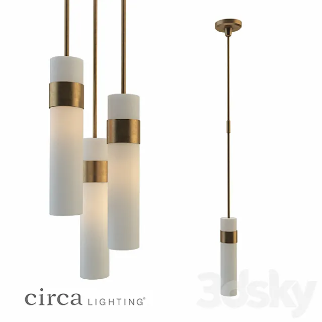 Barton Mini Single Pendant 3DModel