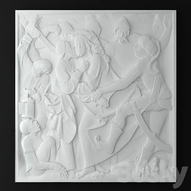 Bas people. 3D Model