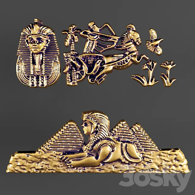 Bas-relief. Egypt. Free Download
