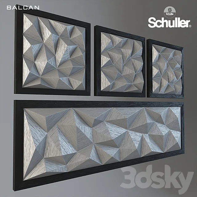 Bas Schuller Balcan art. 78 7112 78 7234 3D Model