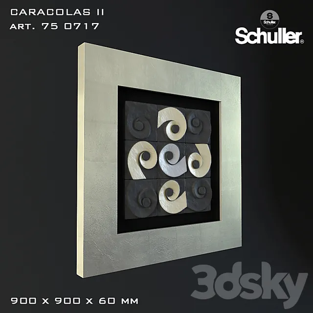 Bas Schuller Caracolas II 75 0717 3D Model