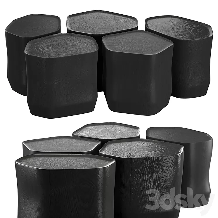 BASALT TABLE 3D Model Free