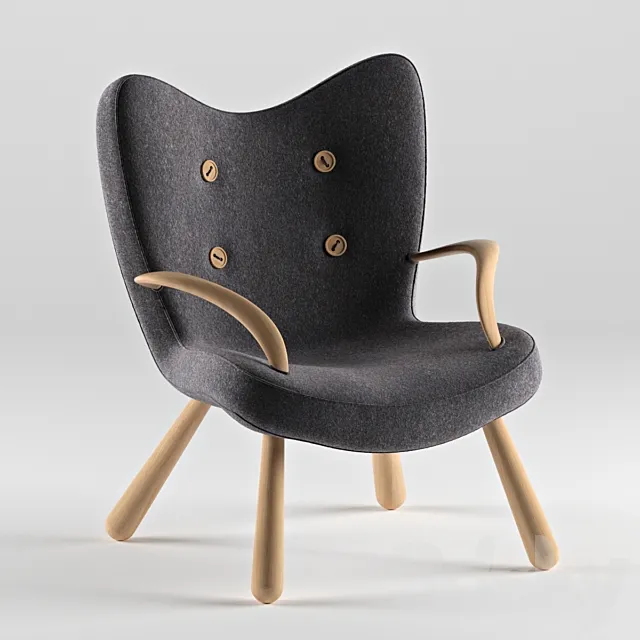 Baseball Bat Chair 3DModel