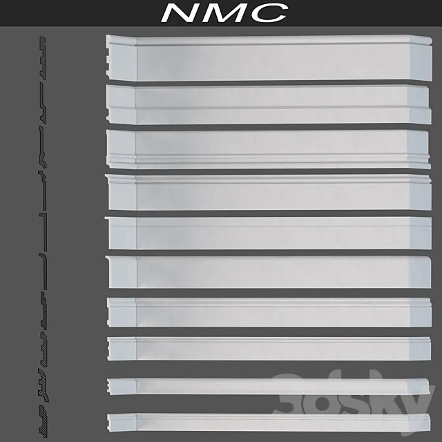 Baseboards NMC 3DModel