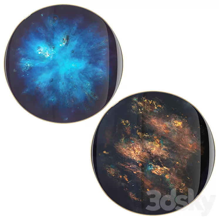 Based Upon Disc Sculptures 01 3D Model Free