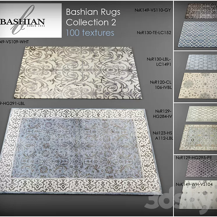 Bashian rugs2 3D Model