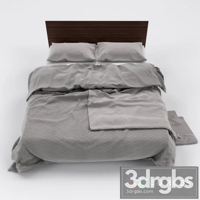Basic Bed 3D Model Free