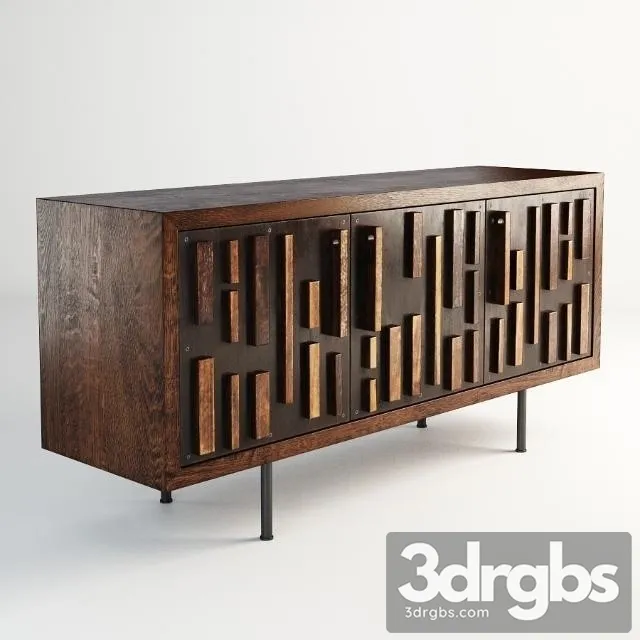 Basil Sideboard 3D Model Free