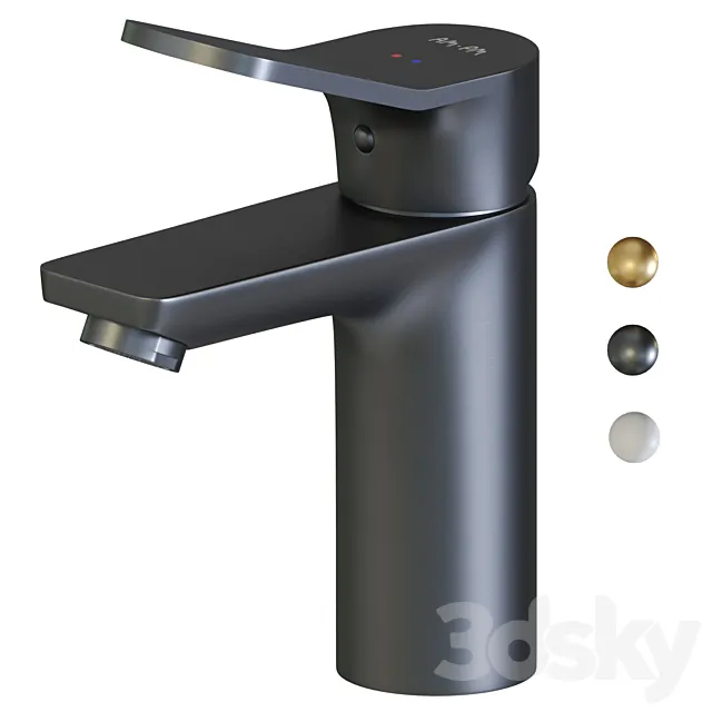 Basin faucet AM.PM X-Joy F85A02122 low 3D Model