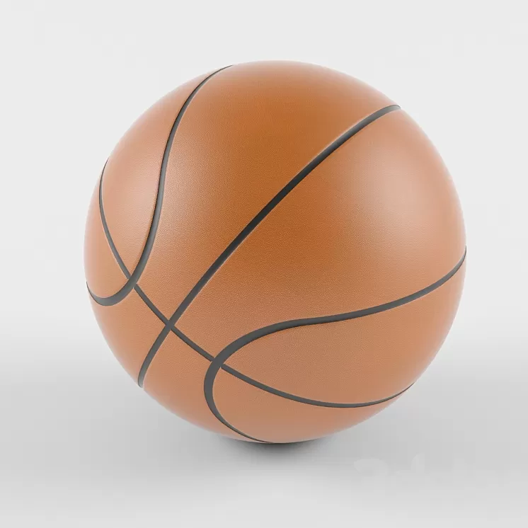 Basket Ball 3D Model